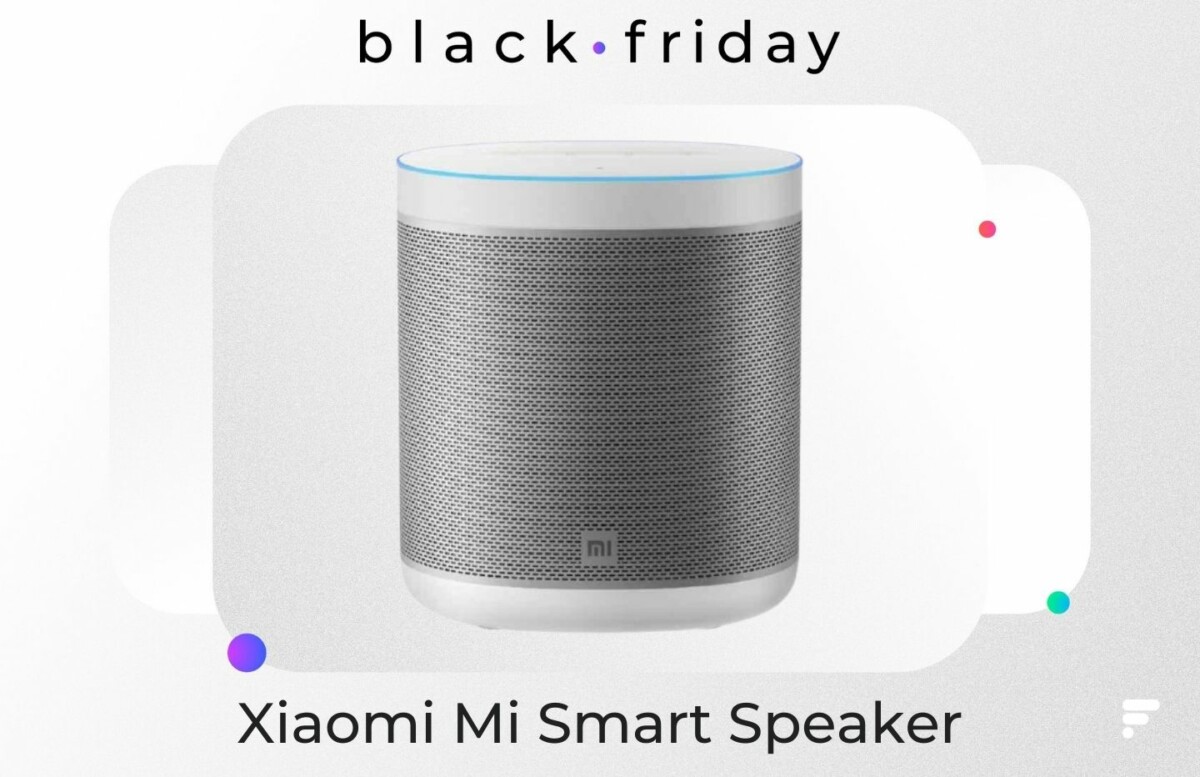 L&rsquo;enceinte connectée Xiaomi Mi Smart Speaker est à moitié prix pour le Black Friday