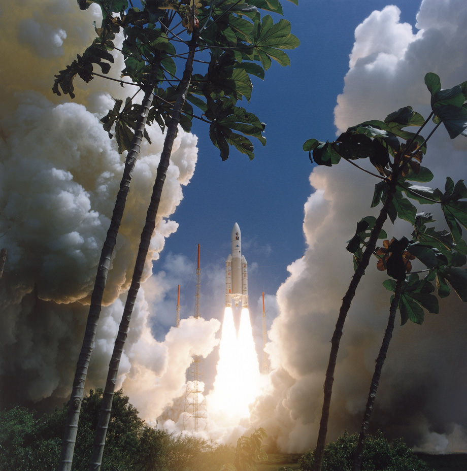 Un vrai décollage de fusée Ariane