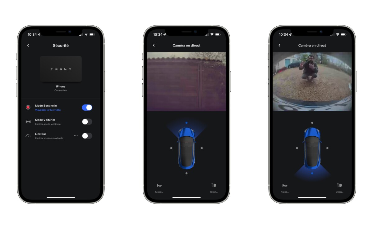 Comment activer l&rsquo;affichage des caméras-dashcam à distance sur Tesla ?
