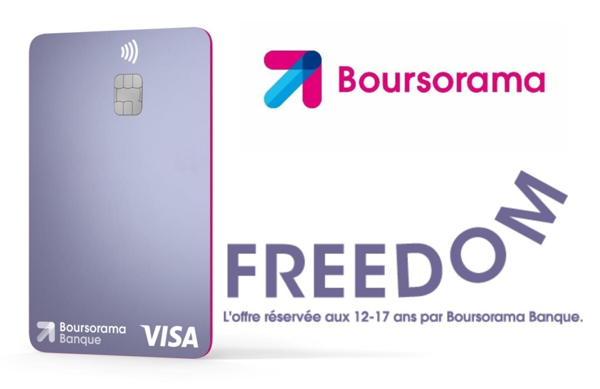 Freedom : Boursorama Banque relance son offre réservée aux ados (nouvelle carte, nouvelle application)