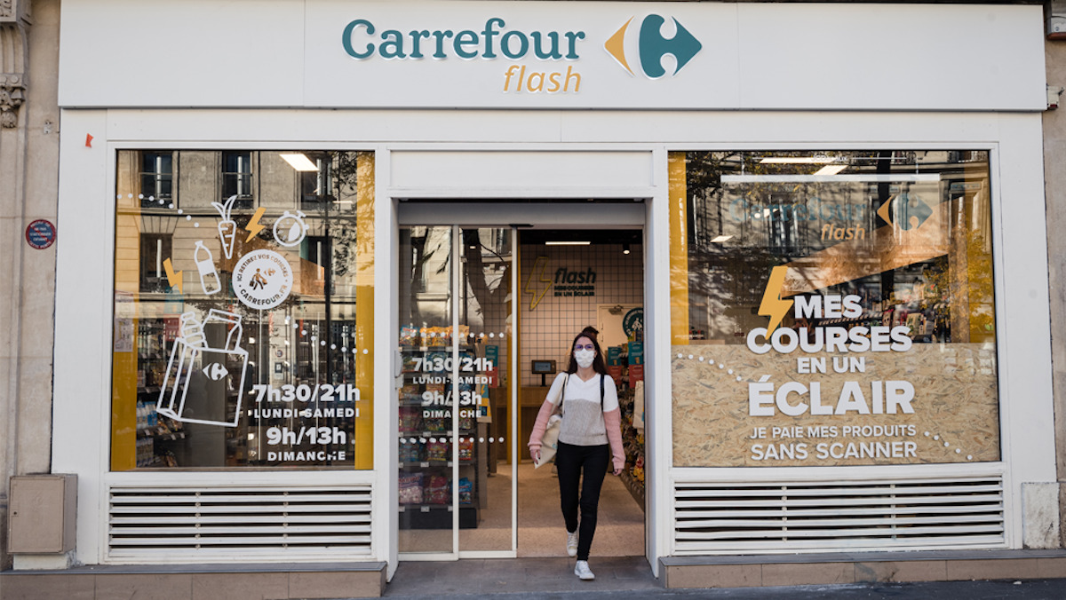 Le premier Carrefour Flash a ouvert à Paris