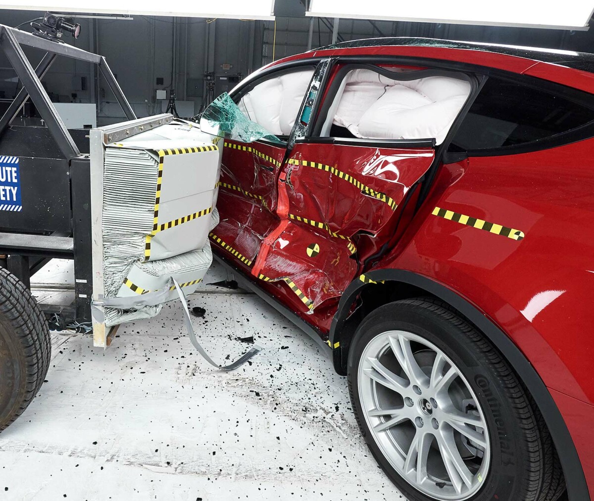 Le crash-test de la Tesla Model Y