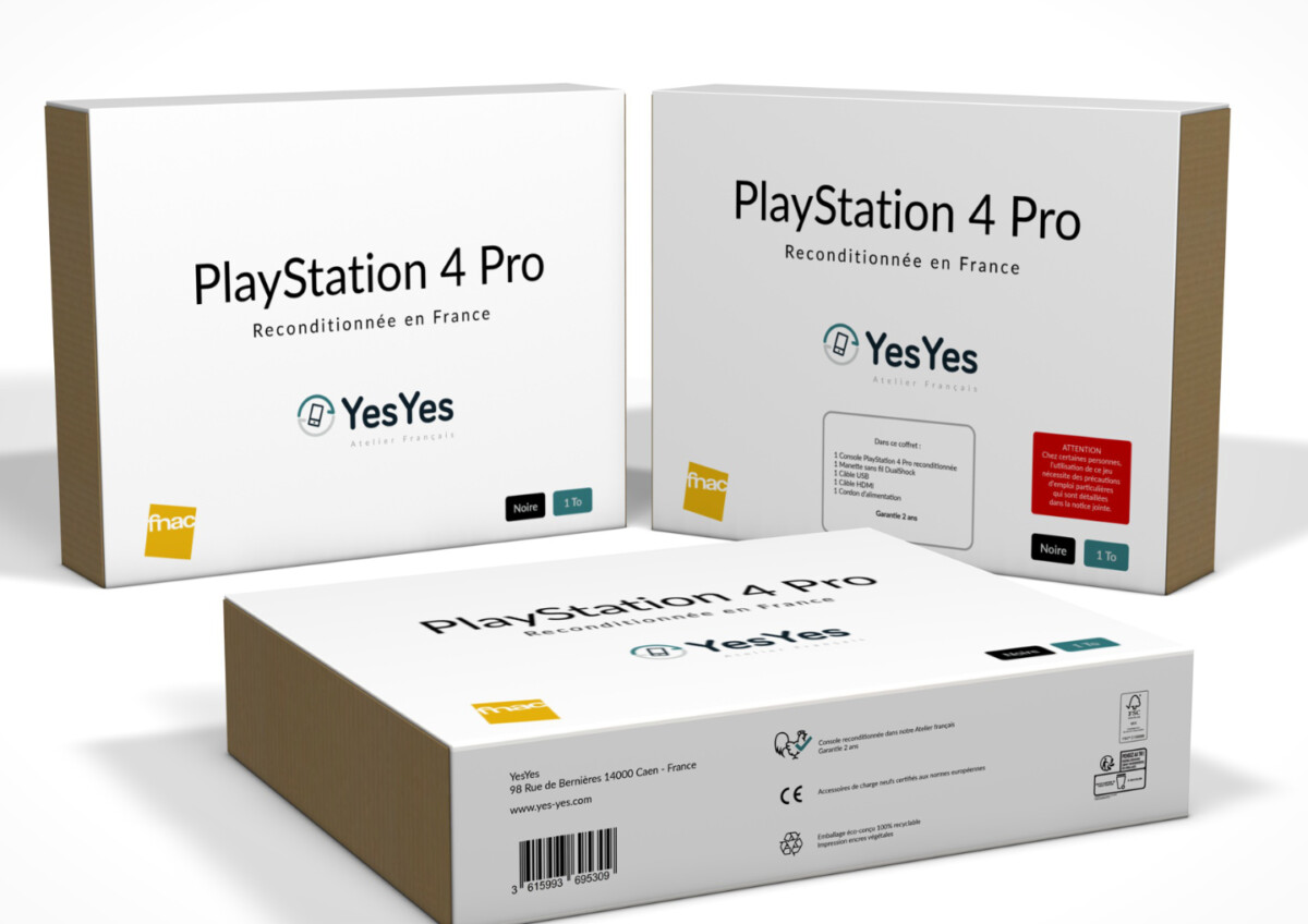 PlayStation 4 Pro 1 To SSD - Grade A pas cher reconditionnés et neufs