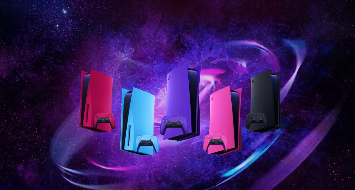 Les nouveaux coloris pour les plaques PS5 et les manettes DualSense