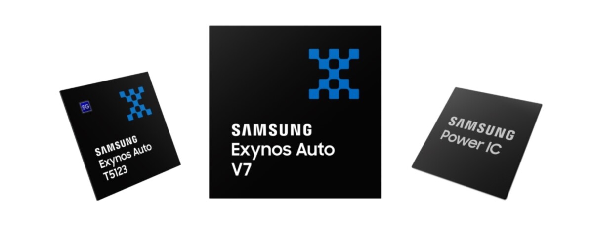 Samsung étoffe son offre de puces automobiles avec les Exynos Auto T5123 et V7