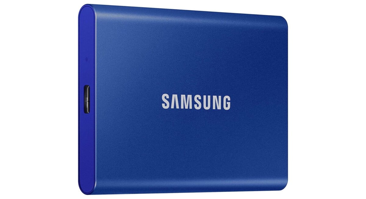 Le SSD externe Samsung T7 avec 1 To est à moitié prix