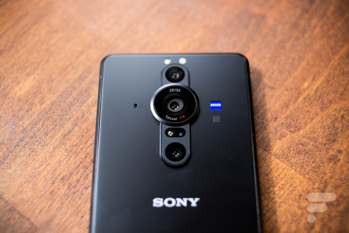 Le triple module photo du Sony Xperia Pro-I