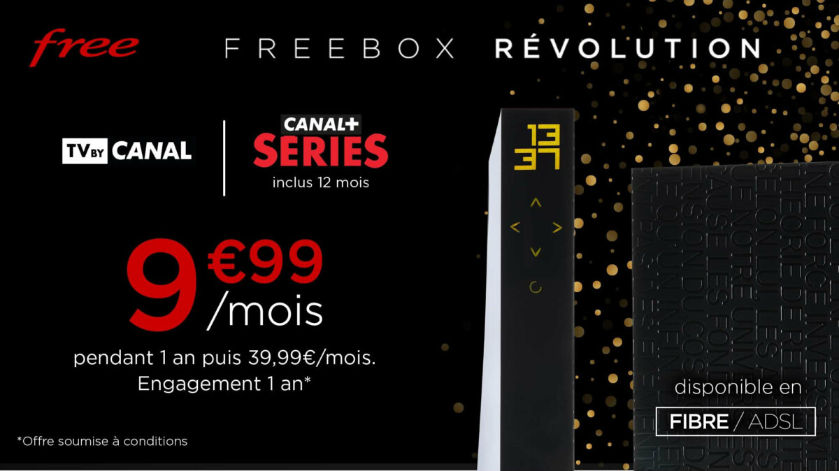 Offre Veepee Freebox Revolution Canal+ Series