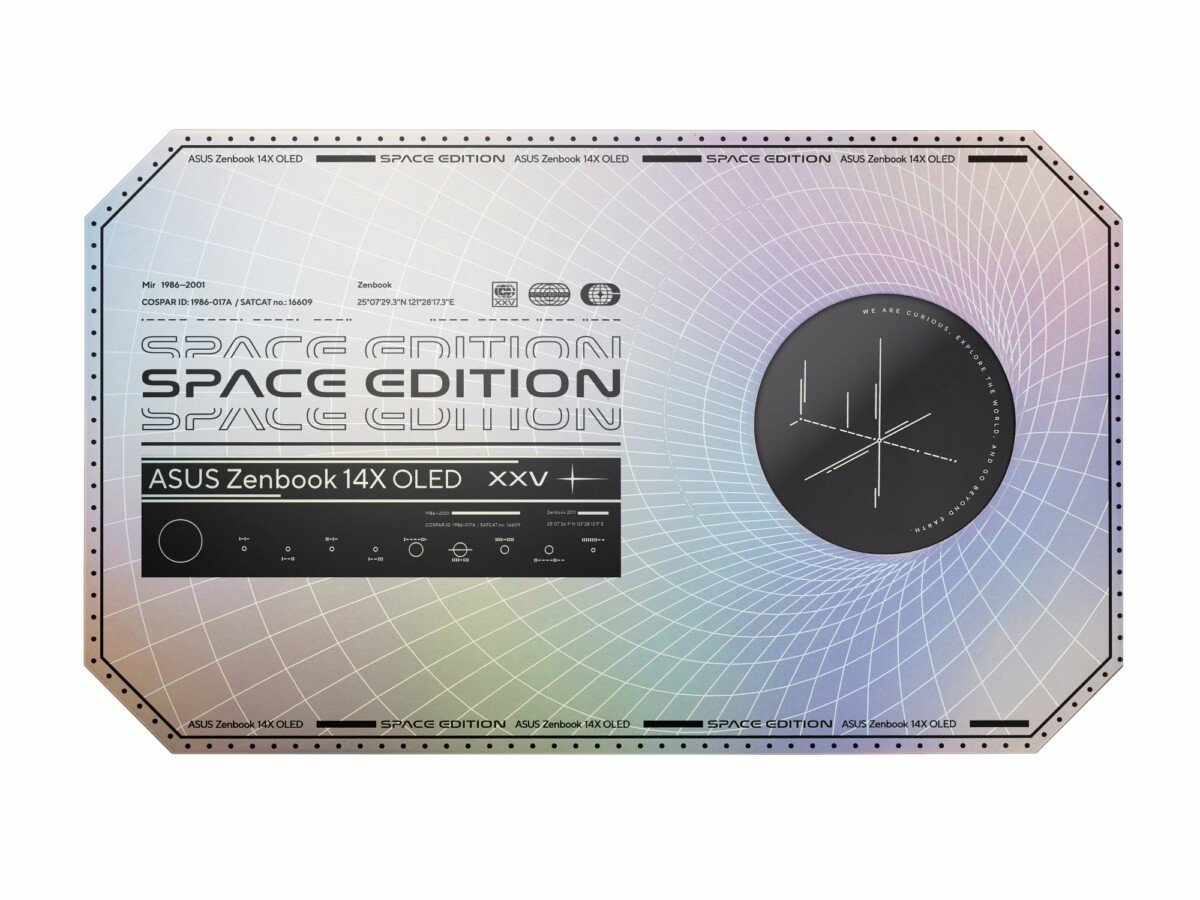 Hier is een goed idee om de Asus Zenbook 14X OLED Space Edition te laten circuleren