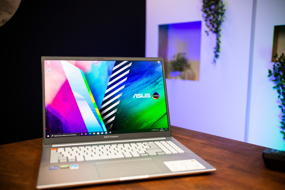 The beautiful OLED screen of Asus VivoBook 16X Pro