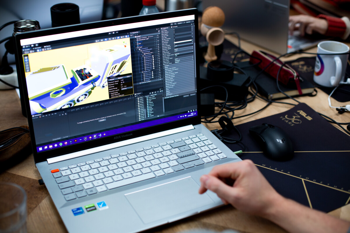 The VivoBook Pro 16X, a comfortable, powerful computer, designed for creative people