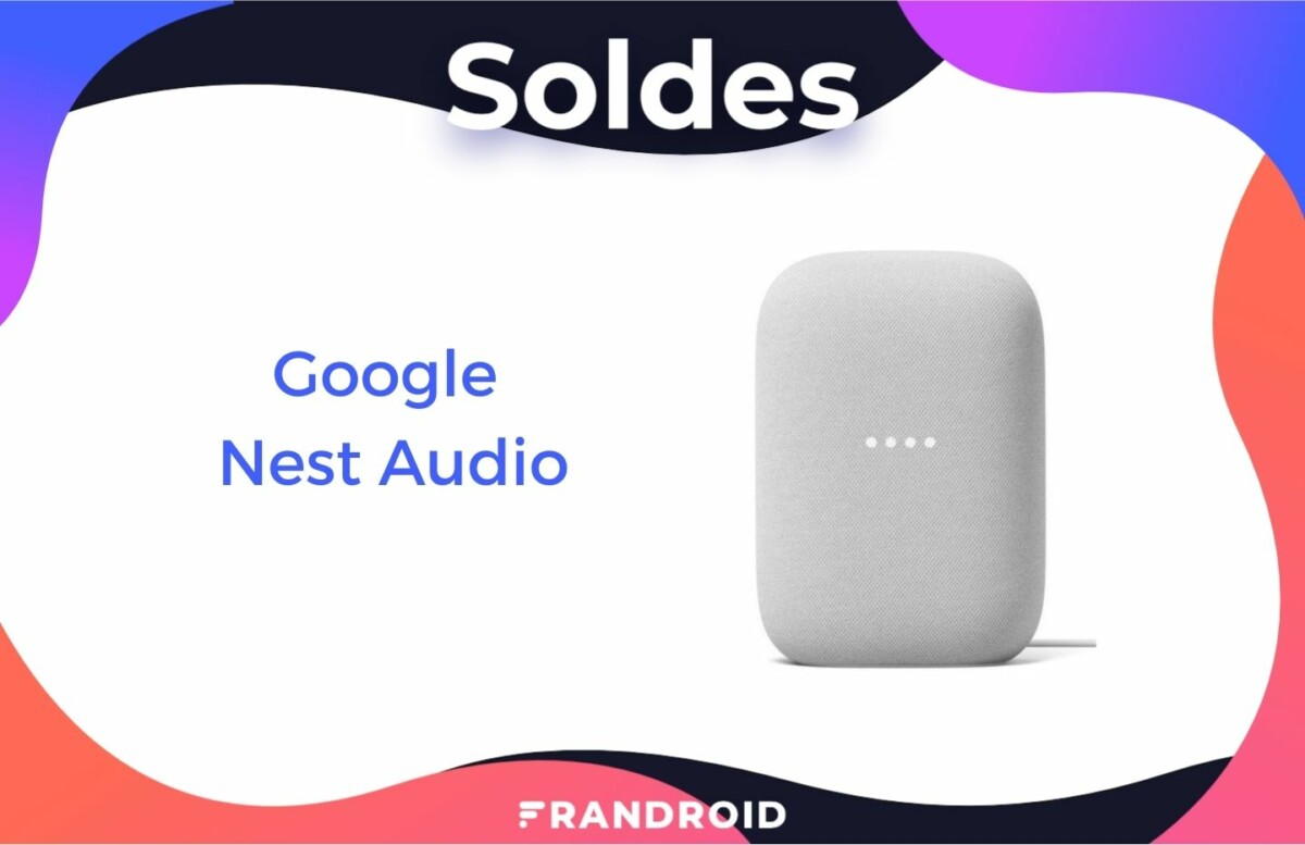L&rsquo;enceinte connectée Google Nest Audio est à son meilleur prix pour les soldes