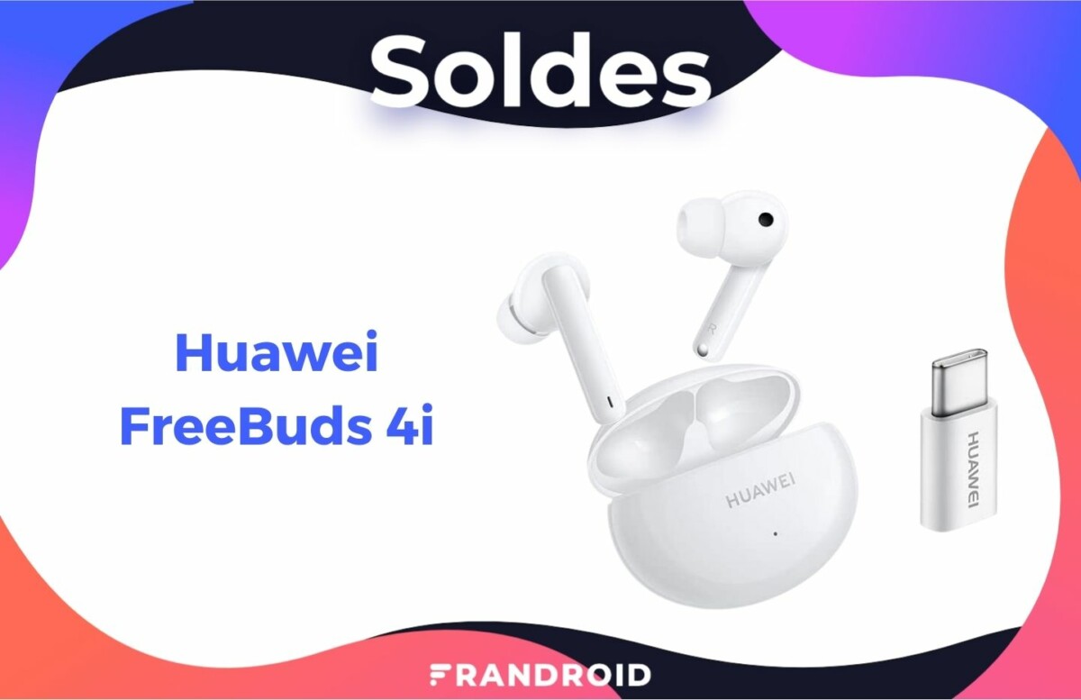 The Huawei FreeBuds 4i take advantage of the sales to be displayed at half price