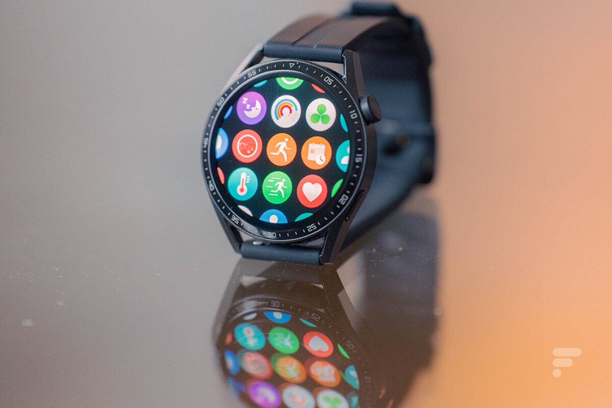 The app grid on the Huawei Watch GT 3