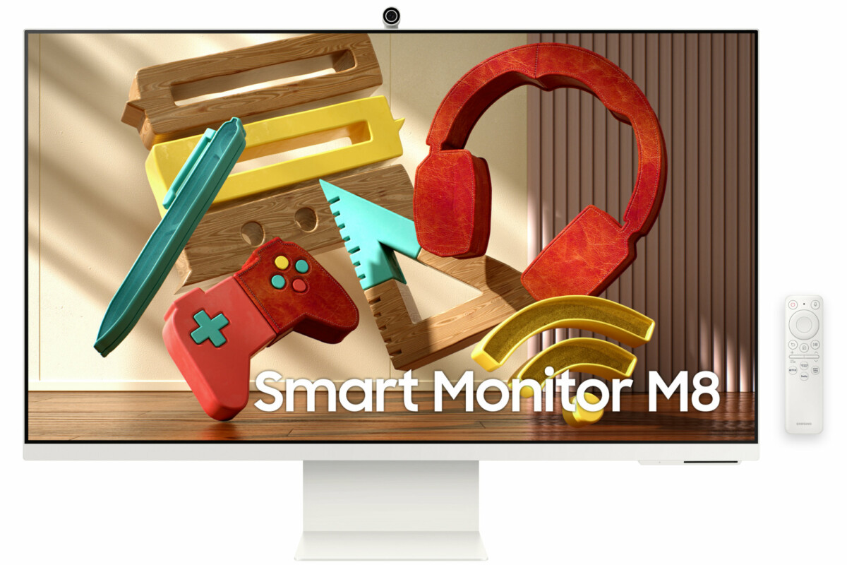 Samsung Smart Monitor M8 : l&rsquo;écran qui veut tout faire sait faire encore plus de choses
