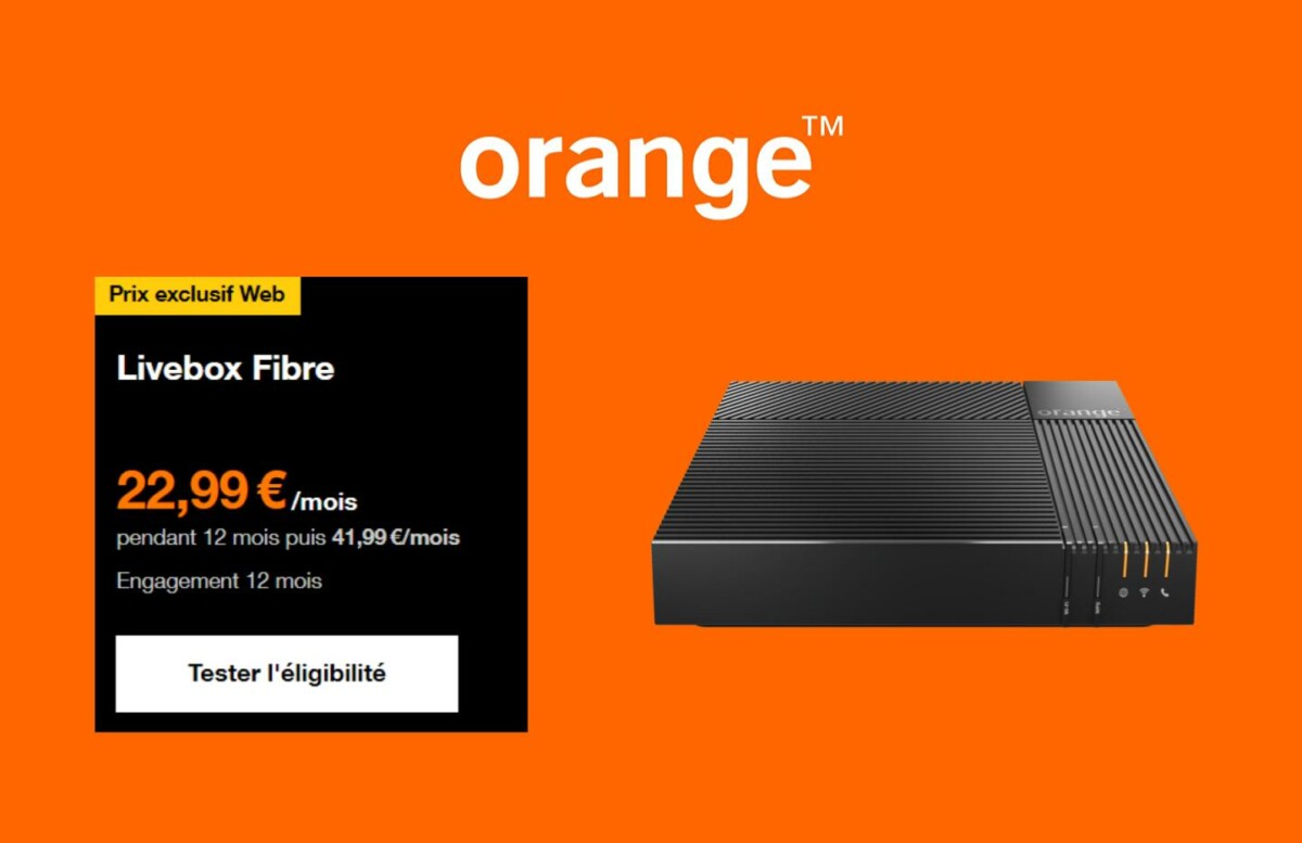 Fibre Orange : l&rsquo;opérateur casse fortement le prix de son offre Triple Play
