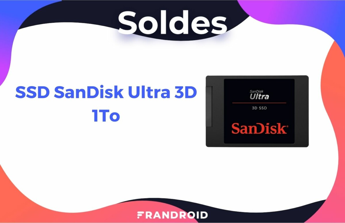 Ce SSD Sandisk de 1 To n&rsquo;a jamais été aussi bon marché que maintenant