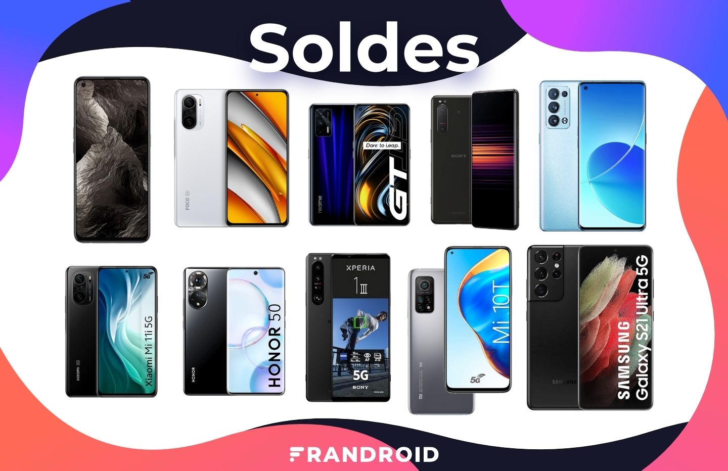Soldes smartphones : les téléphones Xiaomi en promotion
