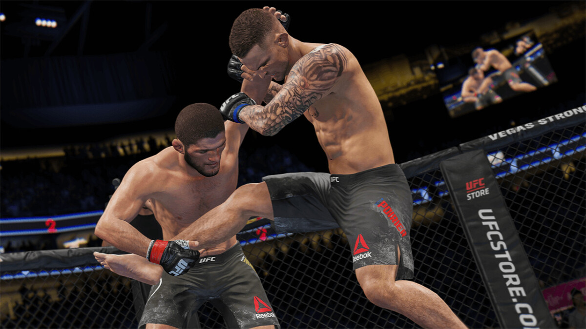 UFC 4 is available on the PS+