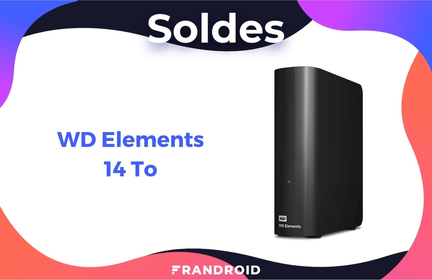 Moins de 100 € pour cet excellent disque dur portable WD Elements de 5 To !
