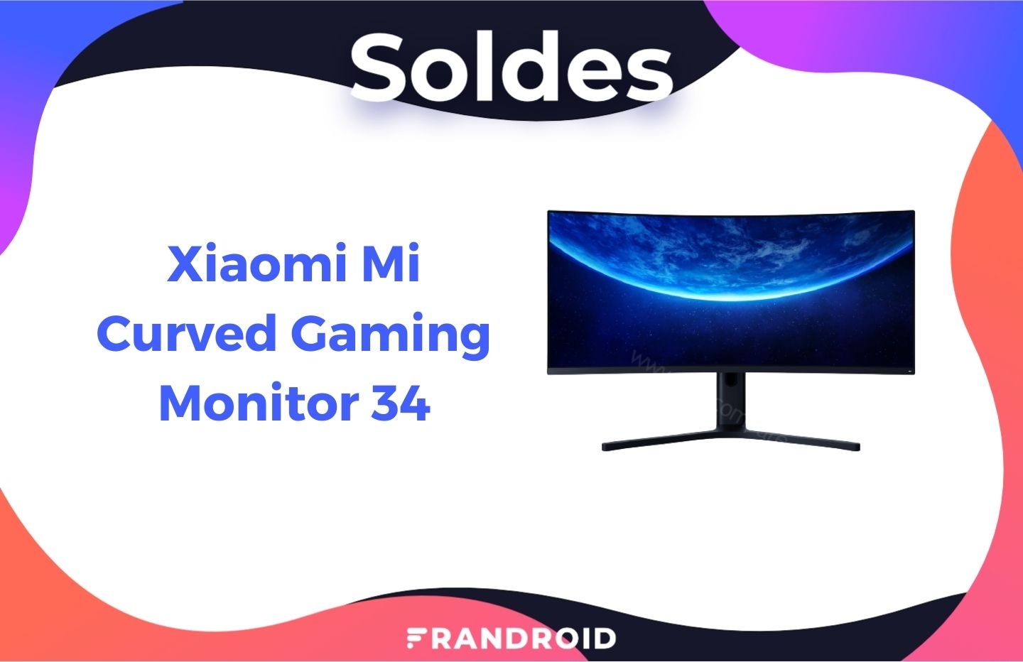 Ecran Incurvée Xiaomi 2K Mi Curved Gaming Monitor 34 / 144Hz