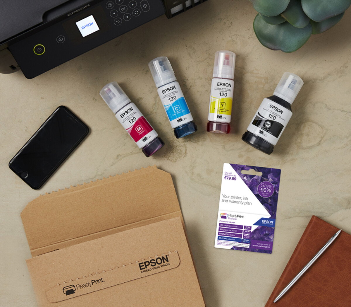 Epson ReadyPrint: this subscription allows you to forget the chore of ink cartridge