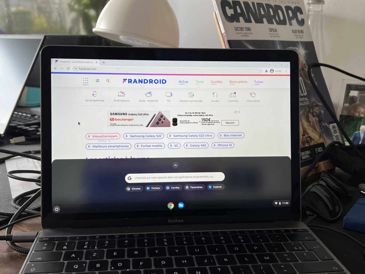 We installed Chrome OS Flex on an old MacBook to bring it back to life