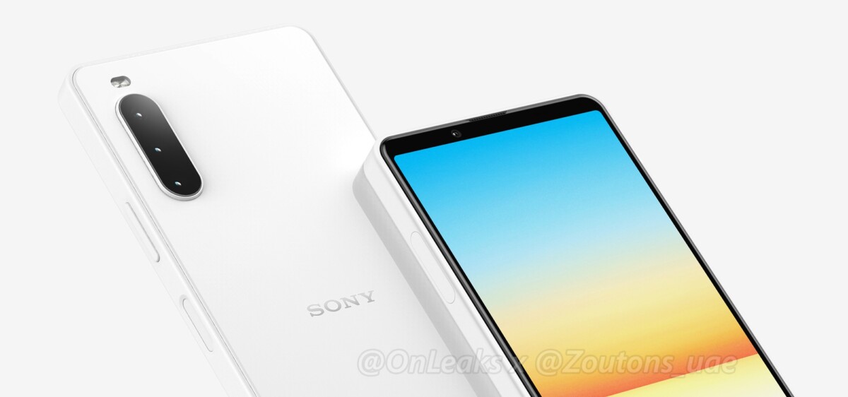 First render of the Sony Xperia 10 IV.