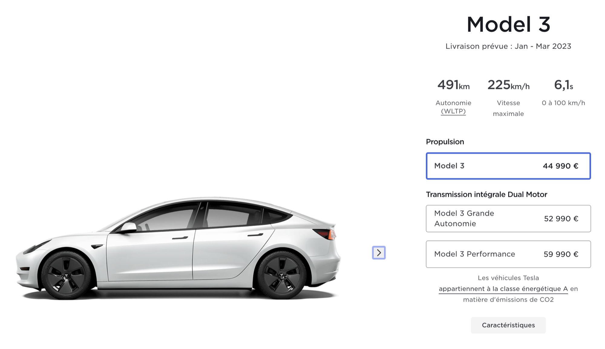 Tesla Model 3 2023 : design, équipements, performances et autonomie, on  fait le point