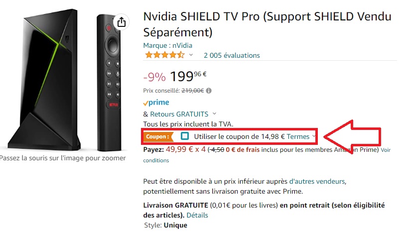 La Nvidia Shield TV Pro baisse son prix pour la rentrée scolaire