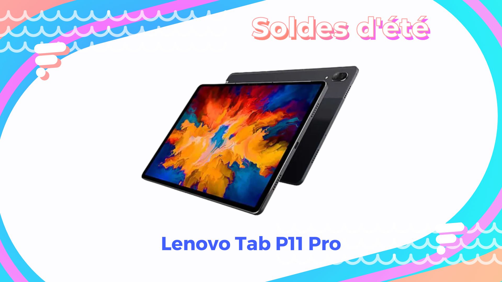 La tablette premium Lenovo Tab P11 Pro avec écran OLED est soldée à moitié  prix