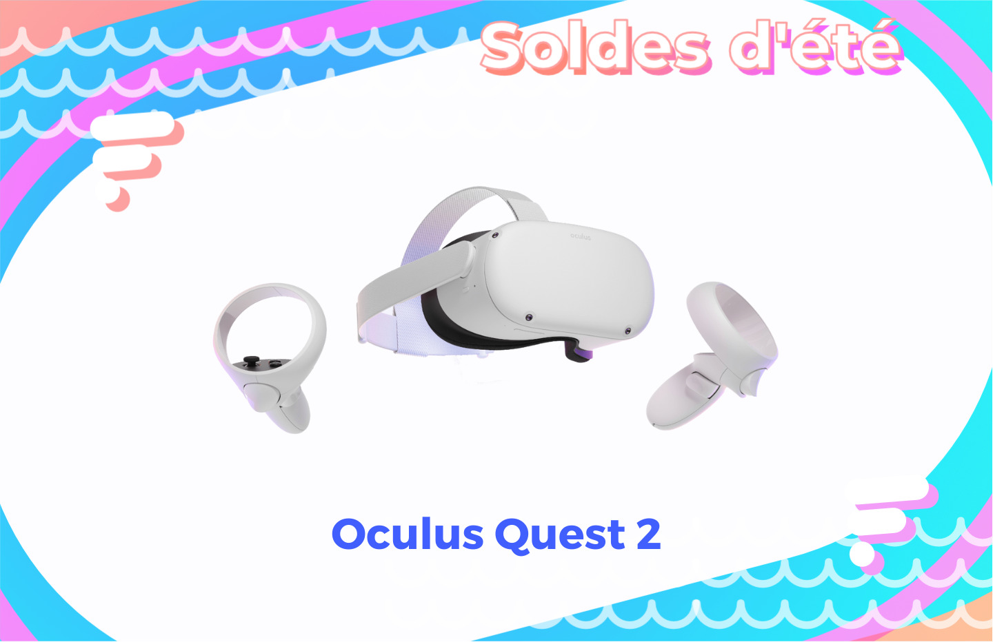 Casque de réalité virtuelle Meta Quest 2 - 128GO