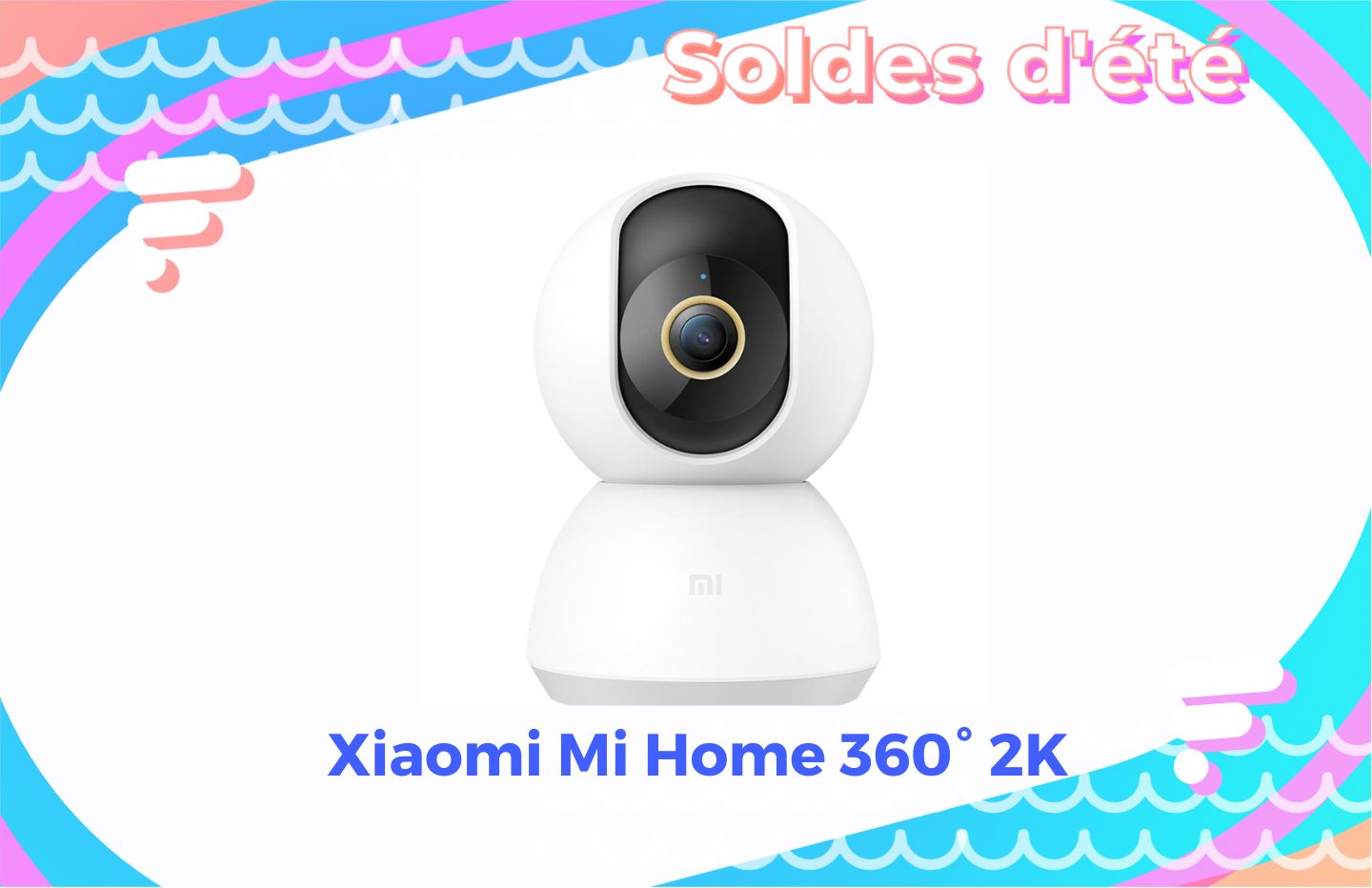 Soldes Xiaomi Mi Home Security Camera 360 2024 au meilleur prix
