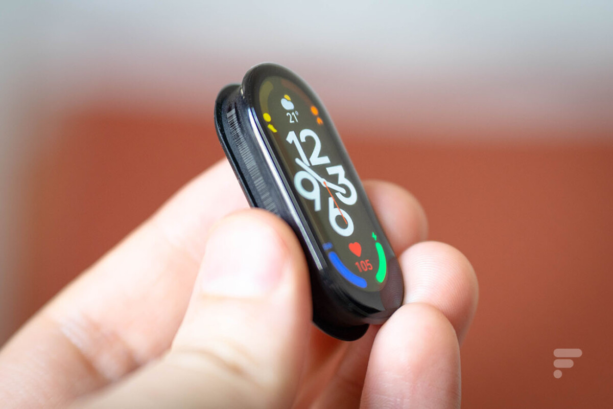 Le Xiaomi Mi Smart Band 7 peut être retiré du bracelet