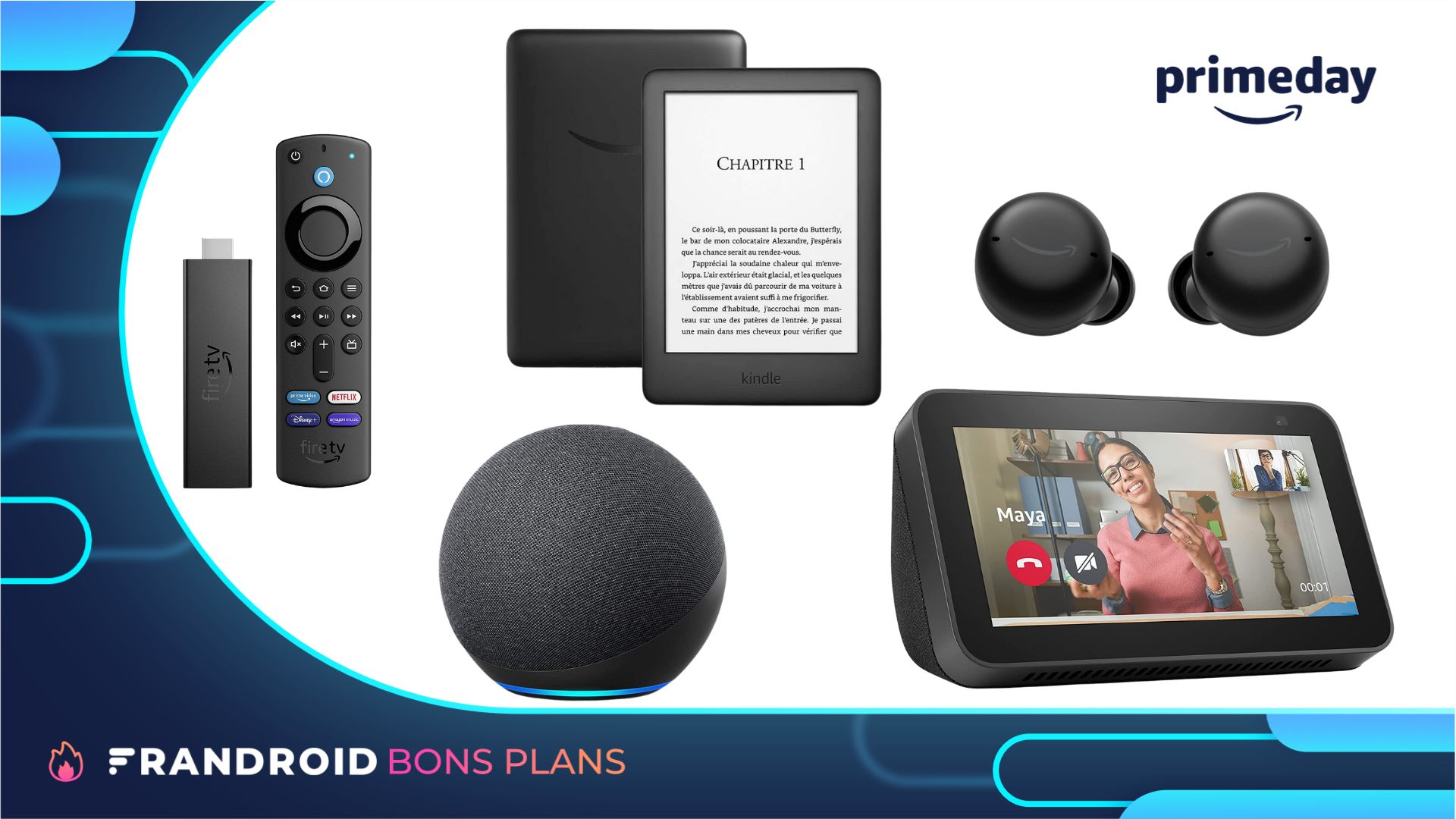 Fire TV Stick, Echo Dot, Kindle :  brade ses produits pour le Prime  Day