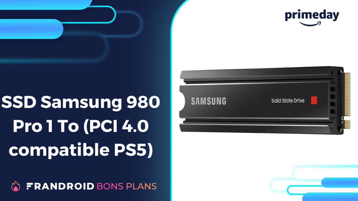 Samsung 980 Pro 1 To : le roi des SSD compatibles PS5 est en promo