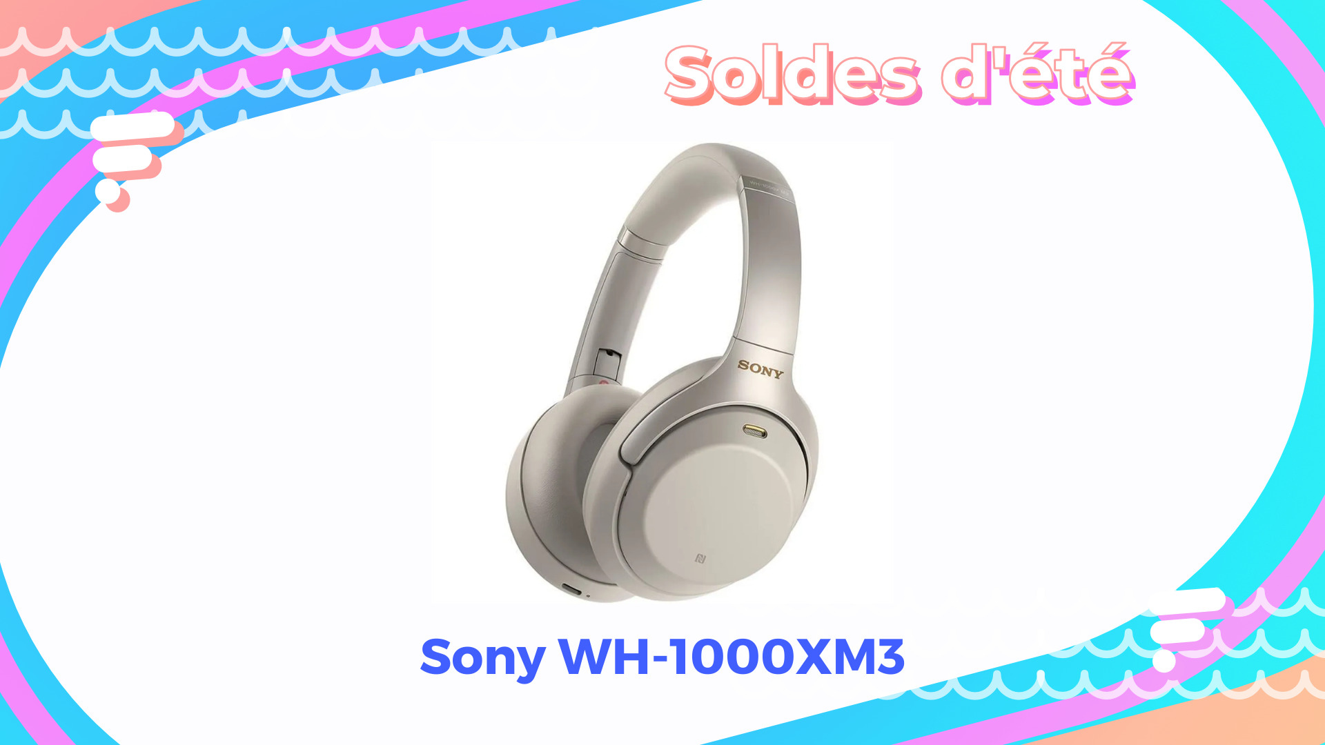 Bon plan : -125 € sur l'excellent casque Sony WH-1000XM3 !
