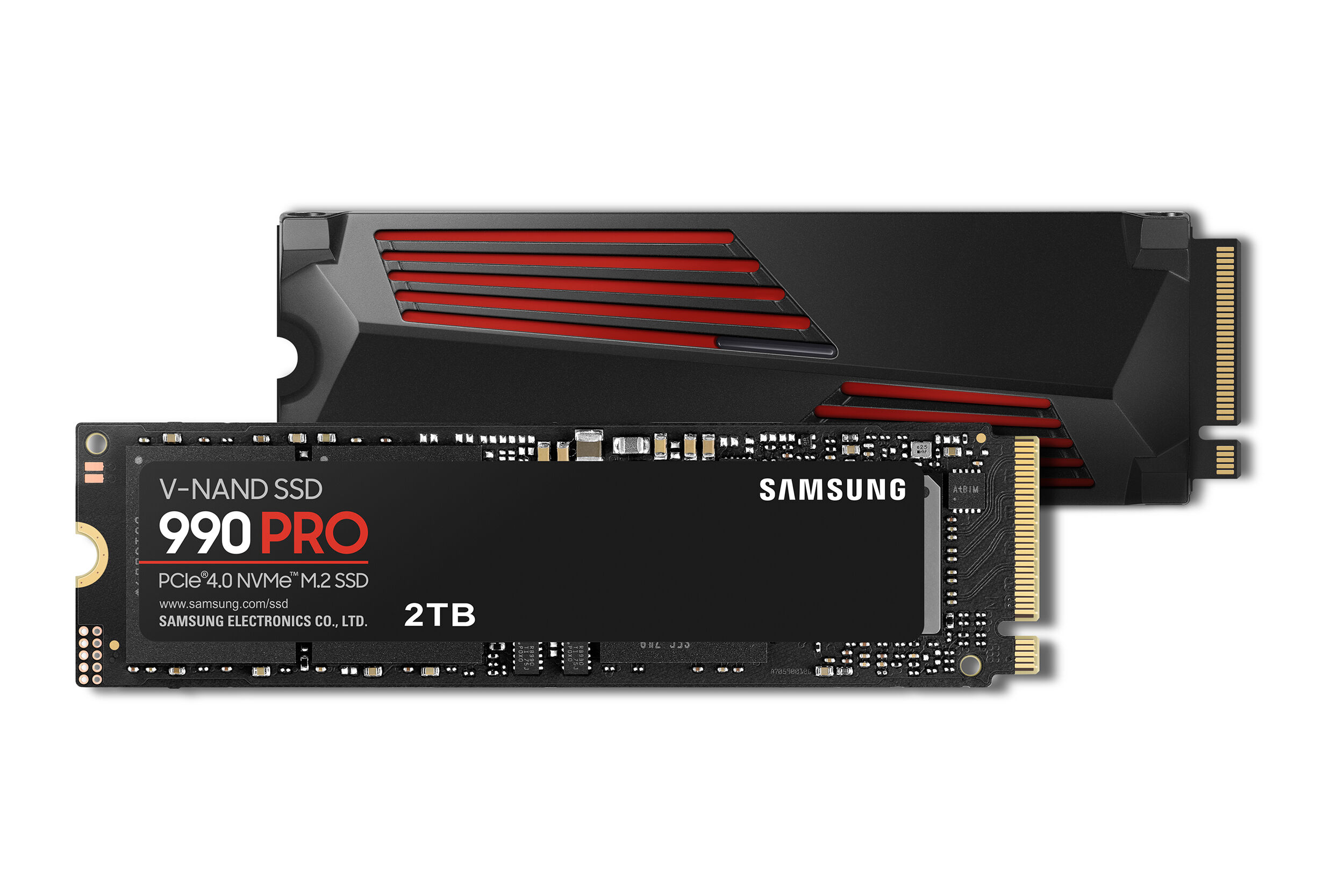 Samsung SSD 990 PRO M.2 PCIe NVMe 2TB avec dissipateur Disques SSD
