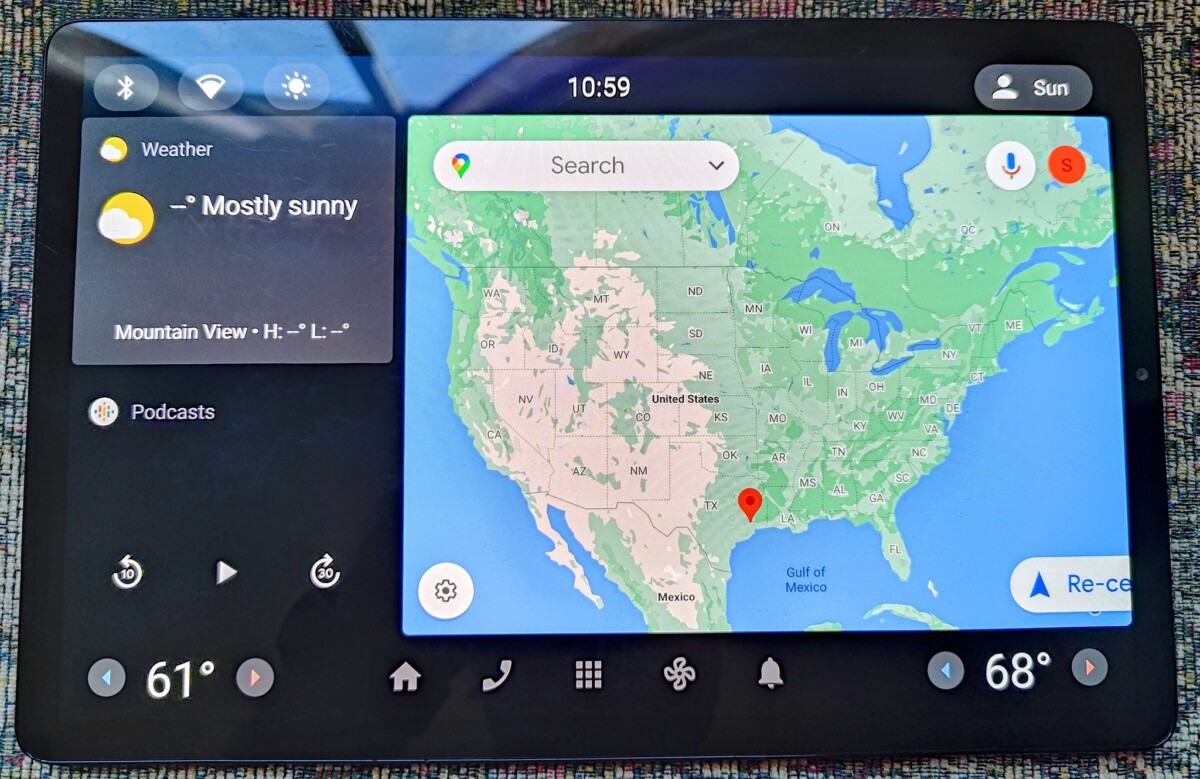 Trasforma un vecchio tablet in un sistema per auto Android
