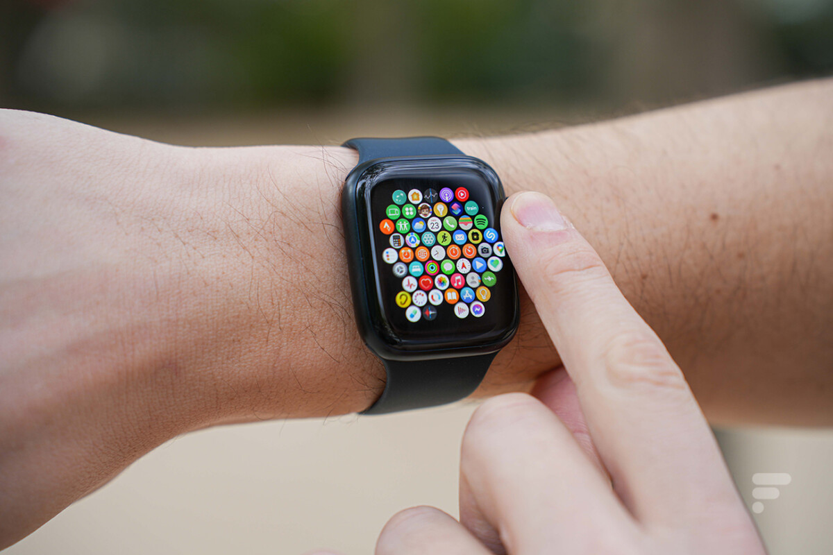 Les applications sur l'Apple Watch Series 8