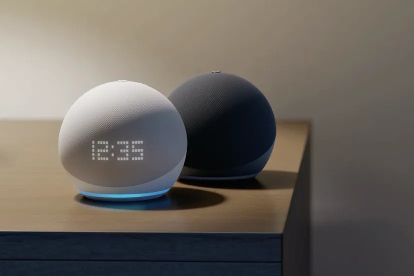 Soldes  Echo Dot (4e génération) blanc avec horloge 2024 au meilleur  prix sur