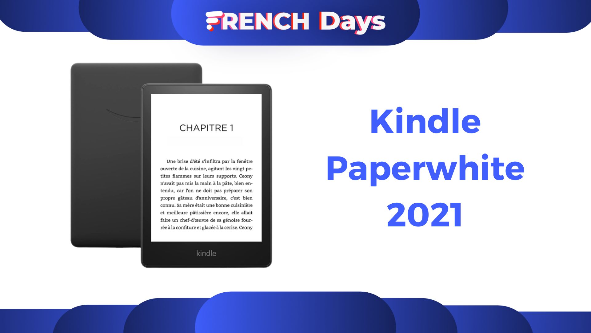 La Kindle Paperwhite 2021 est de retour à son prix le plus bas