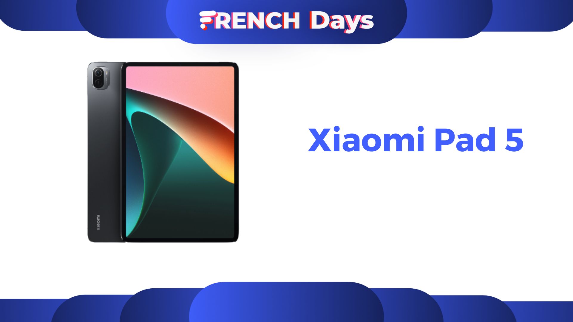 The Xiaomi Pad 5 does not resist the French Days, and loses more than 115 € of its price