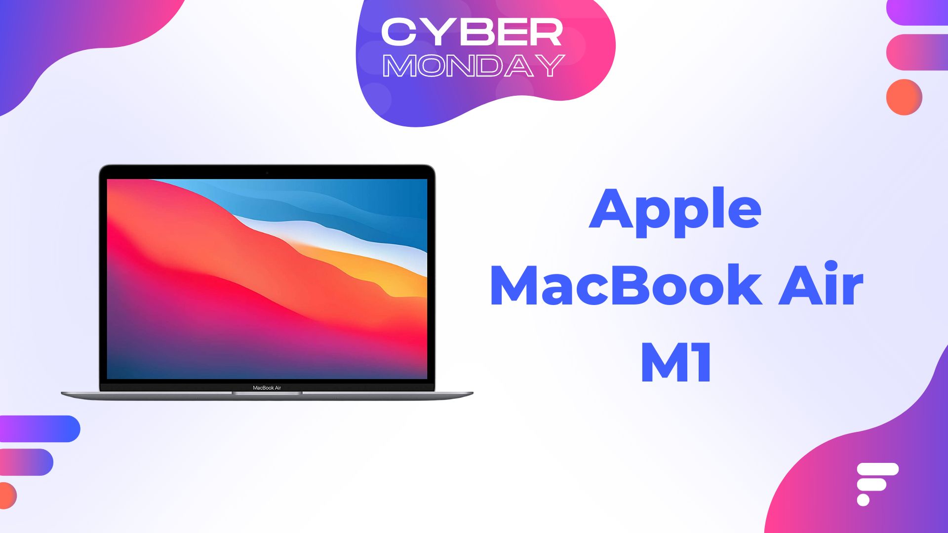 Le MacBook Air M1 d'Apple baisse encore plus son prix pour le Cyber Monday