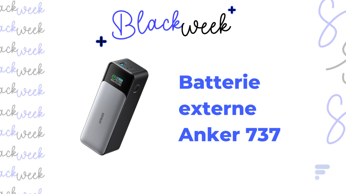Batterie Anker 737 Black Friday