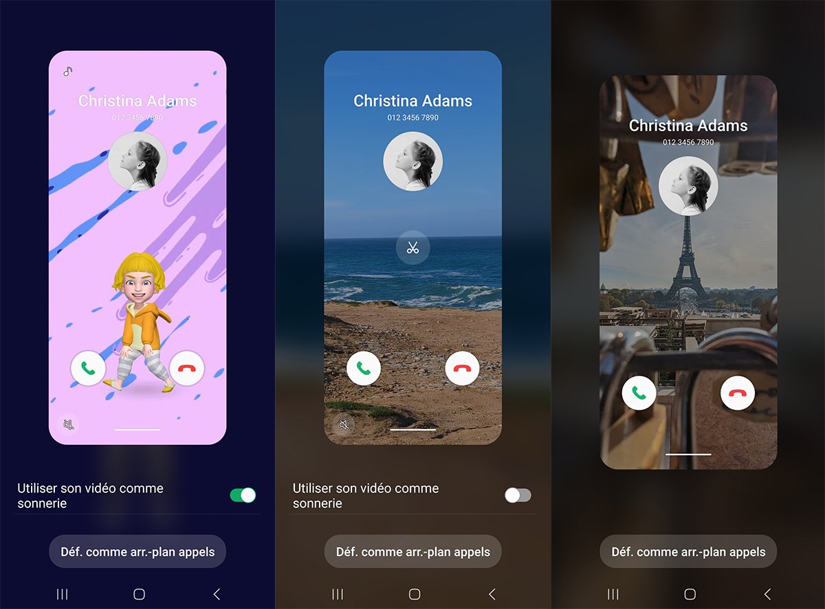 Samsung One UI 5 : comment personnaliser les appels - Frandroid