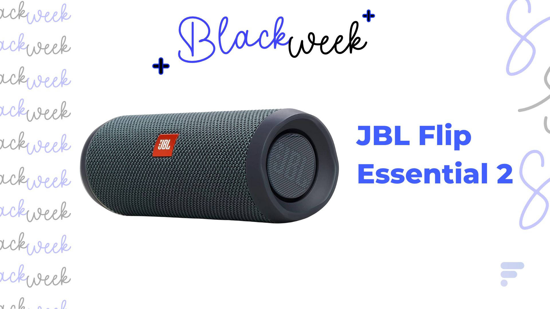 Enceinte Bluetooth FLIP ESSENTIAL 2 - Noir JBL
