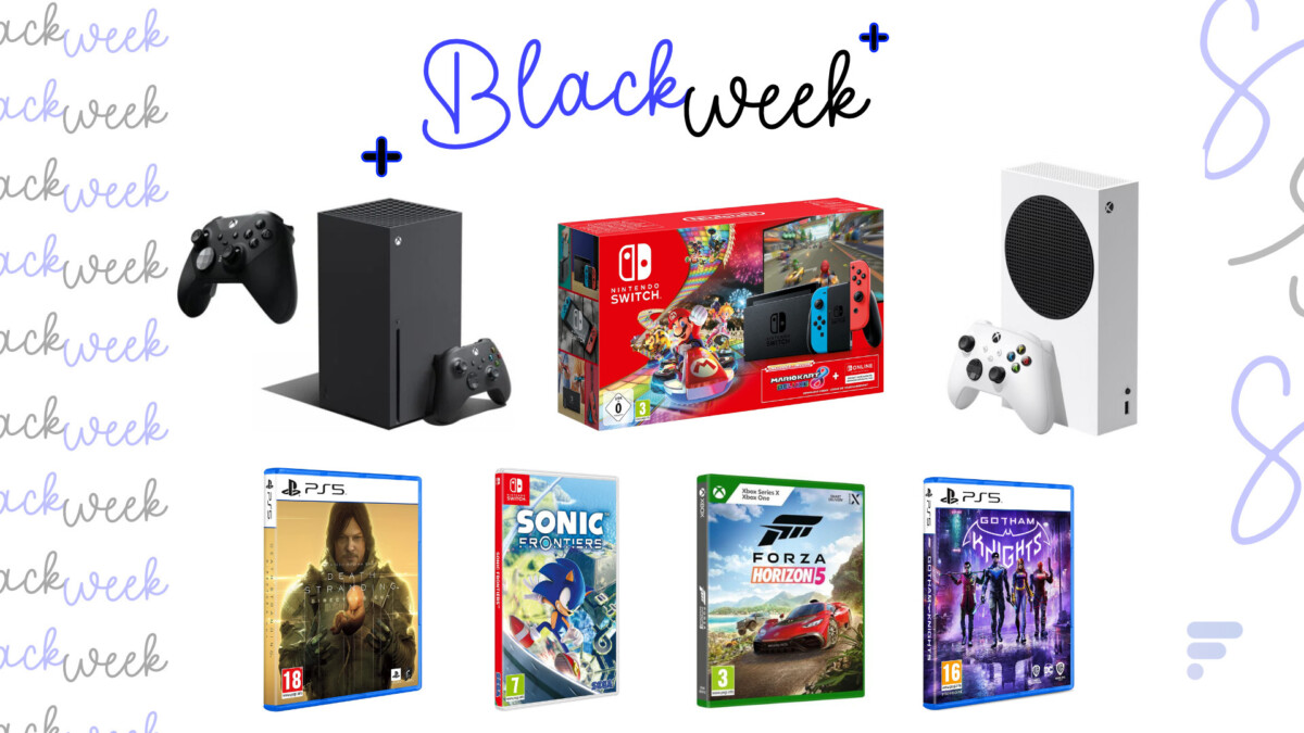 Consoles jeux vidéo black friday