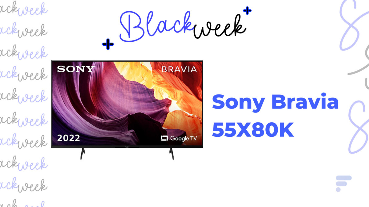 Vendredi noir Sony Bravia 55X80K