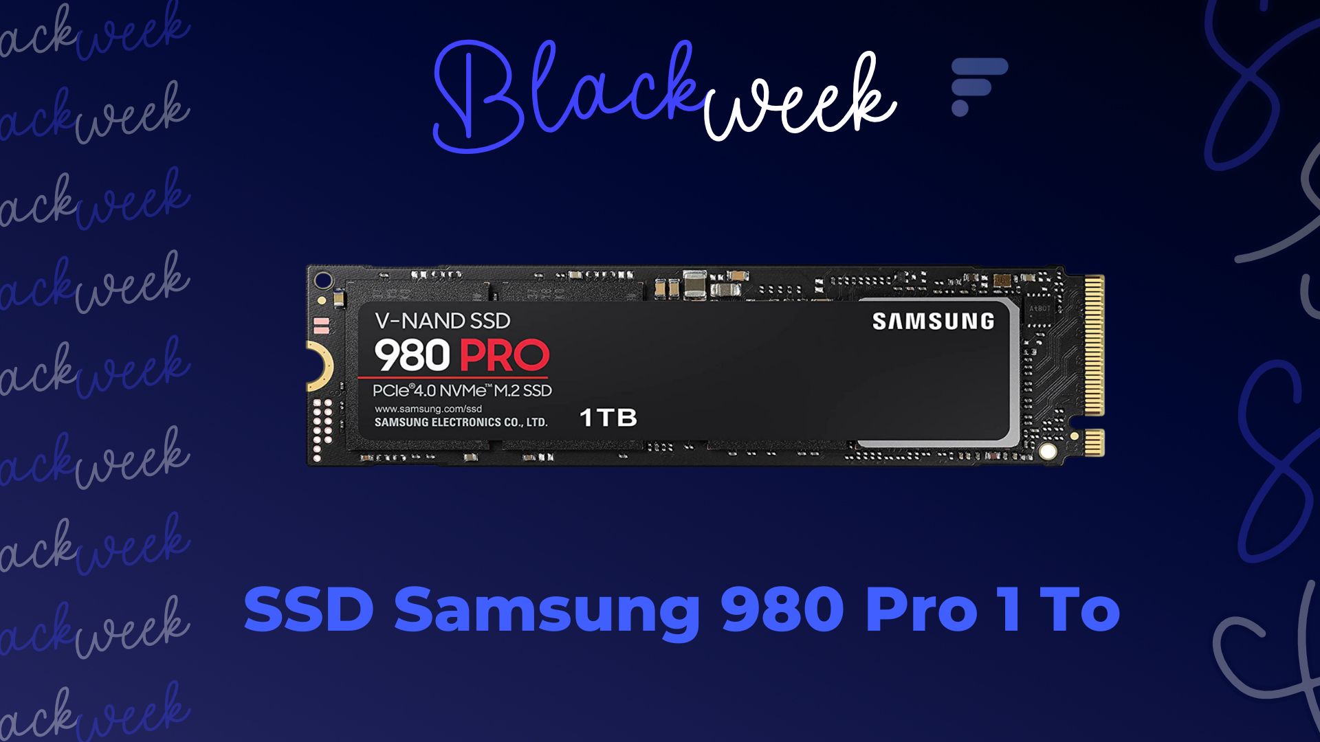 Pour votre PS5, le SSD Samsung 980 Pro 1 To est le moins cher de